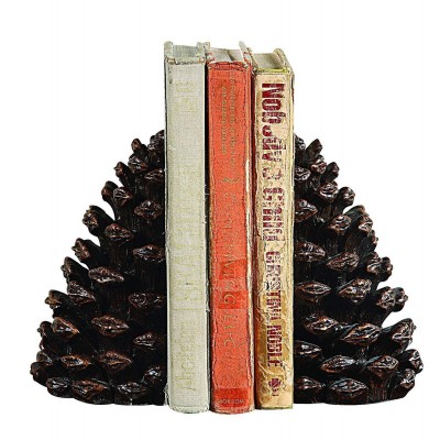 Creative Co-Op Resin Pinecone Bookends 783329936761  232874959490